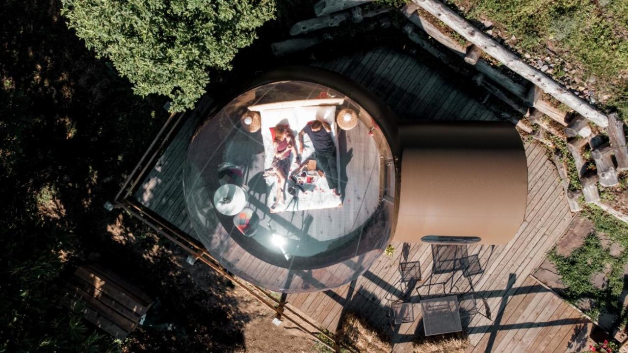 مبيت وإفطار Sant'Orsola Maso La Marianna Bubble Glamping In Trentino المظهر الخارجي الصورة