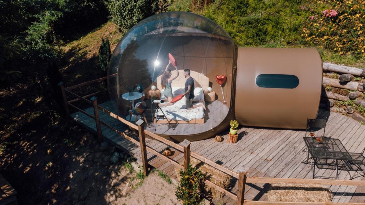 مبيت وإفطار Sant'Orsola Maso La Marianna Bubble Glamping In Trentino المظهر الخارجي الصورة